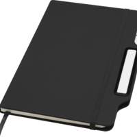 10796990&nbsp;618&nbsp;Nexus блокнот формата А5 в твердой обложке с ручкой и карандашом - сплошной черный&nbsp;273817