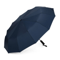 73647&nbsp;1470&nbsp;Зонт складной мужской TORBER, автомат, 3 сложения, синий, каркас сталь/файбергласс, эпонж, пластиковая ручка, диаметр 103 см&nbsp;281786