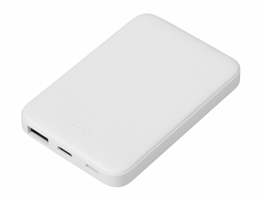 872926&nbsp;1048.62&nbsp;Внешний аккумулятор «Simp», 5000 мАч, белый&nbsp;276050