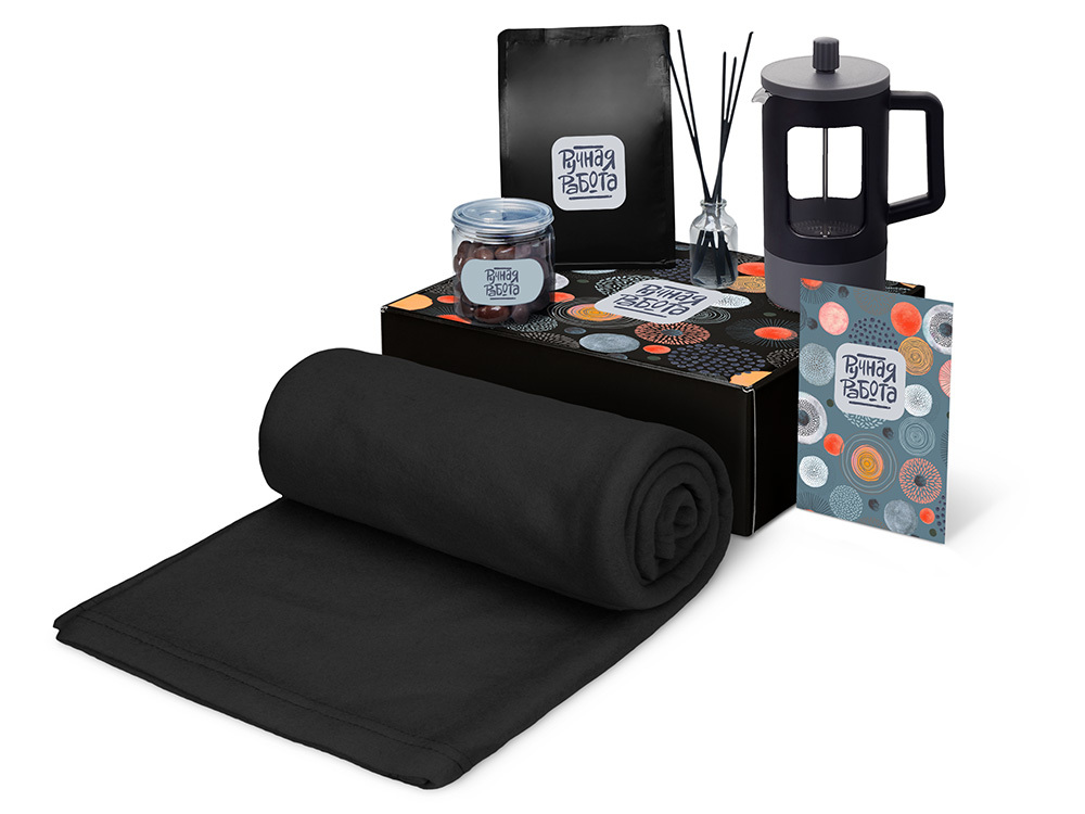 210125.07&nbsp;3820.62&nbsp;Подарочный набор «Re:y. Vive» с пледом, френч-прессом и кофе&nbsp;278961