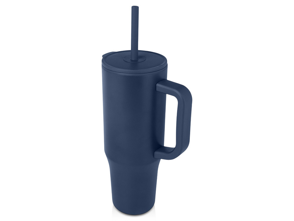 10086755&nbsp;1306.51&nbsp;Brady термостакан с силиконовой трубочкой, объемом 900 мл, сертифицированный согласно RCS - Темно - синий&nbsp;276961