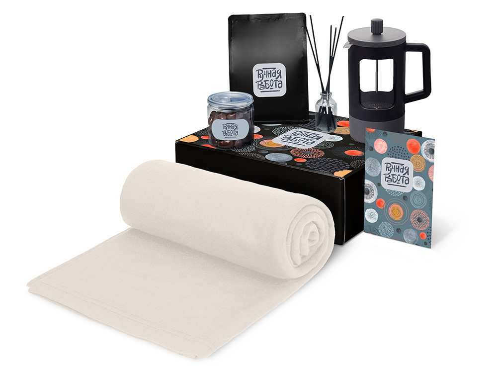 210125.06&nbsp;3660.62&nbsp;Подарочный набор «Re:y. Vive» с пледом, френч-прессом и кофе&nbsp;278963