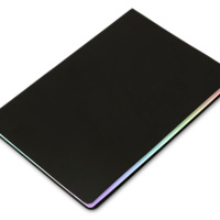 244989&nbsp;615.38&nbsp;Блокнот А5 в гибкой обложке "Fellini" с голографическим срезом, черный&nbsp;275583
