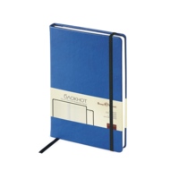 3-525.08p&nbsp;671.47&nbsp;Блокнот А5 «Megapolis Velvet» на резинке, синий (Р)&nbsp;273337