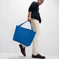 842262&nbsp;595&nbsp;Шоппер-оверсайз Grossbag из переработанного хлопка 340 г, синий&nbsp;287240