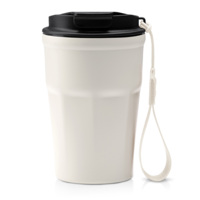 VA1644S1132&nbsp;1796.3&nbsp;Термокружка KEURY из нержавеющей стали с двойными стенками и ручкой с керамической слоем, белый&nbsp;273226