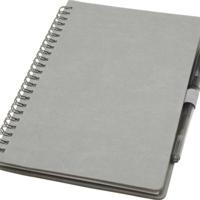 10798682&nbsp;742&nbsp;Slate многоразовый набор из блокнота в мягкой обложке и ручки - Серый&nbsp;273880