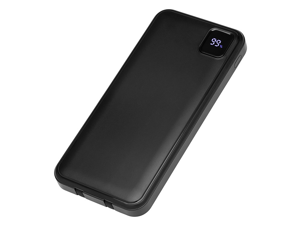 590170.07&nbsp;1495.15&nbsp;Внешний аккумулятор со встроенными кабелями «Фрэйм», 10000мач, черный&nbsp;279618