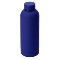 813102&nbsp;1038.23&nbsp;Вакуумная термобутылка "Cask" Waterline, soft touch, 500 мл, синий&nbsp;189324