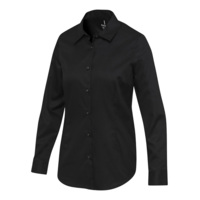 3950590M&nbsp;7205.76&nbsp;Citrine женская рубашка из твила - сплошной черный&nbsp;277936