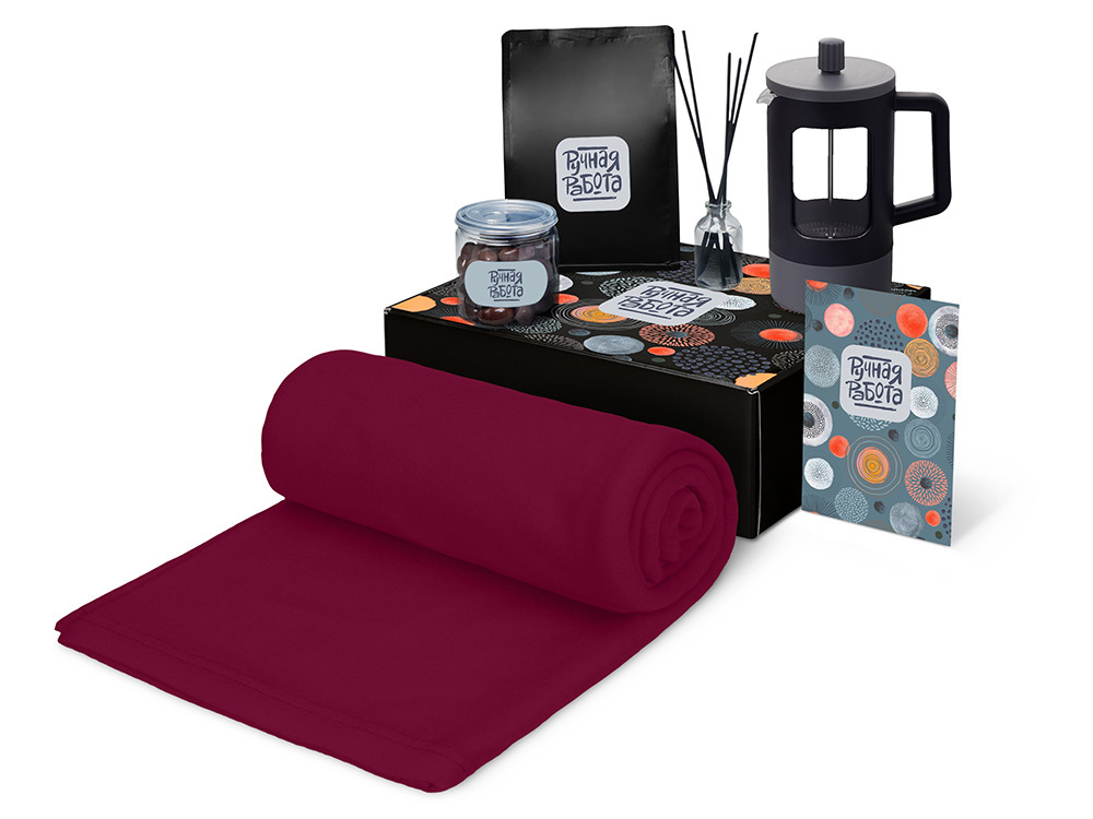 210125.09&nbsp;3820.62&nbsp;Подарочный набор «Re:y. Vive» с пледом, френч-прессом и кофе&nbsp;278968