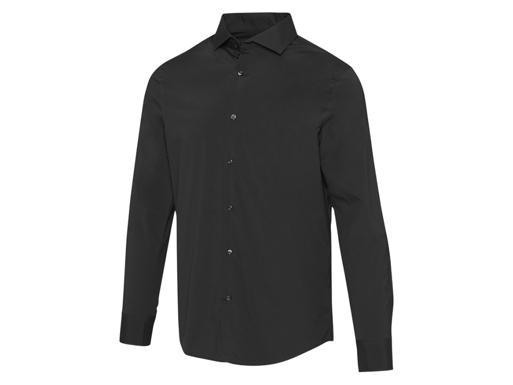 39502903XL&nbsp;7205.76&nbsp;Carnelian мужская рубашка из поплина - сплошной черный&nbsp;278130