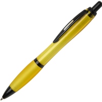 10629611&nbsp;40&nbsp;Nash шариковая ручка из переработанного пластика с черной отделкой (черные чернила) - Желтый&nbsp;282315
