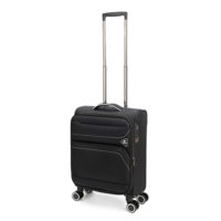 73637&nbsp;8410&nbsp;Чемодан TORBER НЕРО, чёрный, переработанный ПЭТ, 40 х 20 х 55 см, 37 л&nbsp;281778