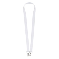 828782&nbsp;233.33&nbsp;Ланъярд 2 см под сублимацию с 2-мя карабинами, серебристый&nbsp;276099