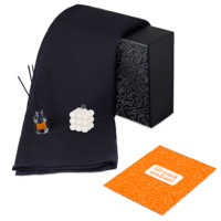 210128.07&nbsp;2053.92&nbsp;Подарочный набор с пледом, свечой и диффузором, черный&nbsp;278918