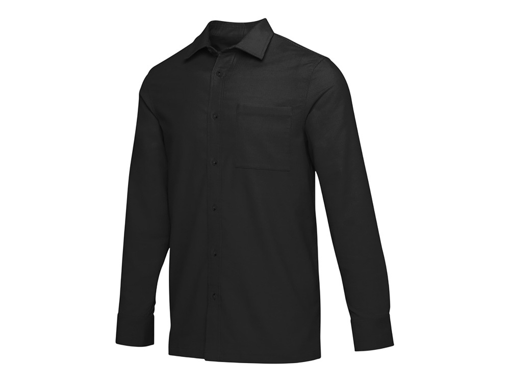 3950690XS&nbsp;8942.4&nbsp;Alum вельветовая рубашка унисекс - сплошной черный&nbsp;277949