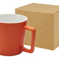 10090031&nbsp;763.23&nbsp;Cali Керамическая кружка объемом 370 мл с матовой отделкой - Оранжевый&nbsp;274321