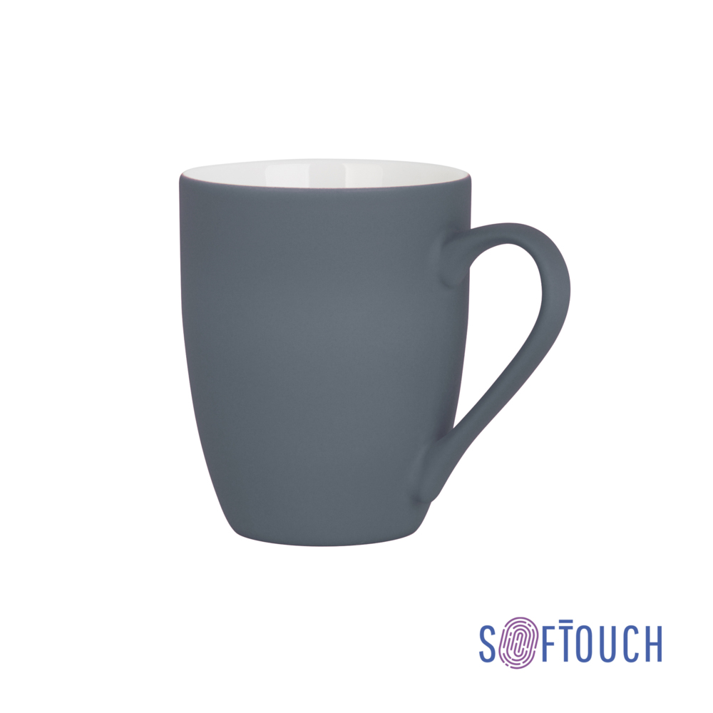 2130-7&nbsp;399&nbsp;Кружка "Trend", покрытие soft touch серый&nbsp;145525