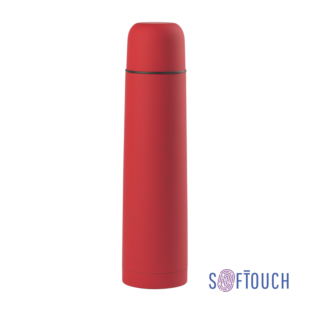 6342-4&nbsp;1739&nbsp;Термос "Родос", покрытие soft touch, 1 л. красный&nbsp;145059