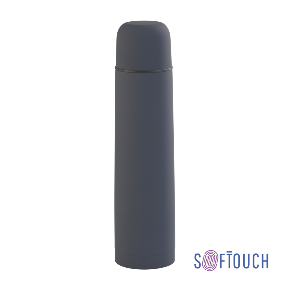 6342-7&nbsp;1739&nbsp;Термос "Родос", покрытие soft touch, 1 л. серый&nbsp;146249