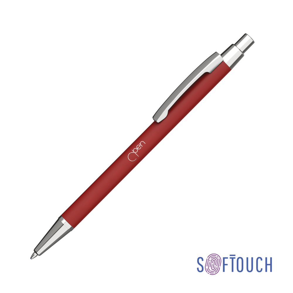7415-4S&nbsp;169&nbsp;Ручка шариковая "Ray", покрытие soft touch красный&nbsp;145166