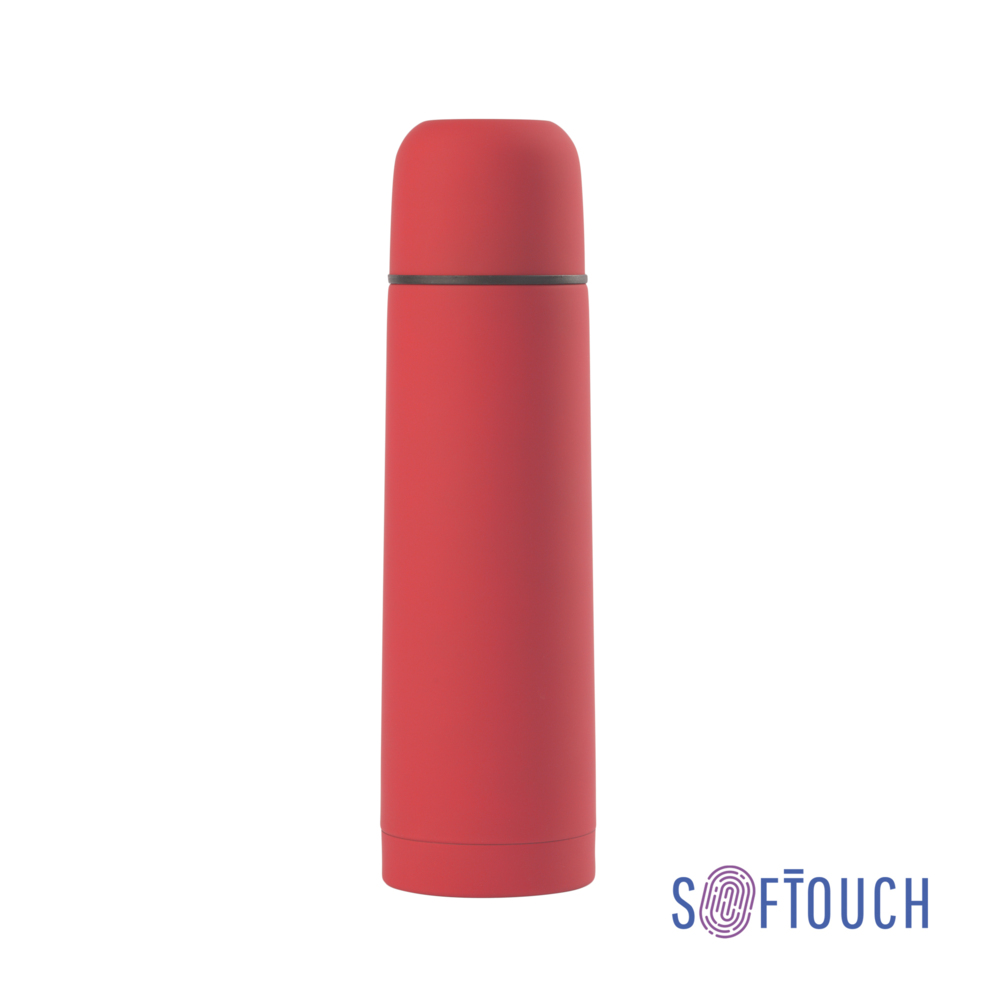 6330-4&nbsp;1049&nbsp;Термос "Крит", покрытие soft touch, 0,5 л. красный&nbsp;144683