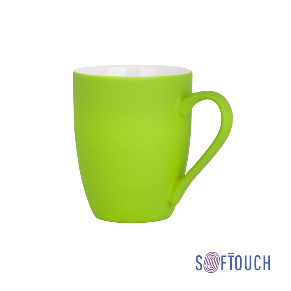 2130-63&nbsp;399&nbsp;Кружка "Trend", покрытие soft touch зеленое яблоко&nbsp;145519