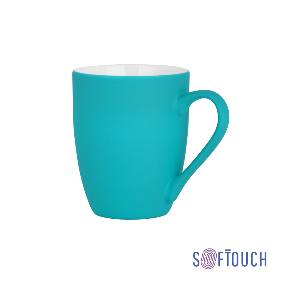 2130-44&nbsp;399&nbsp;Кружка "Trend", покрытие soft touch бирюзовый&nbsp;145527