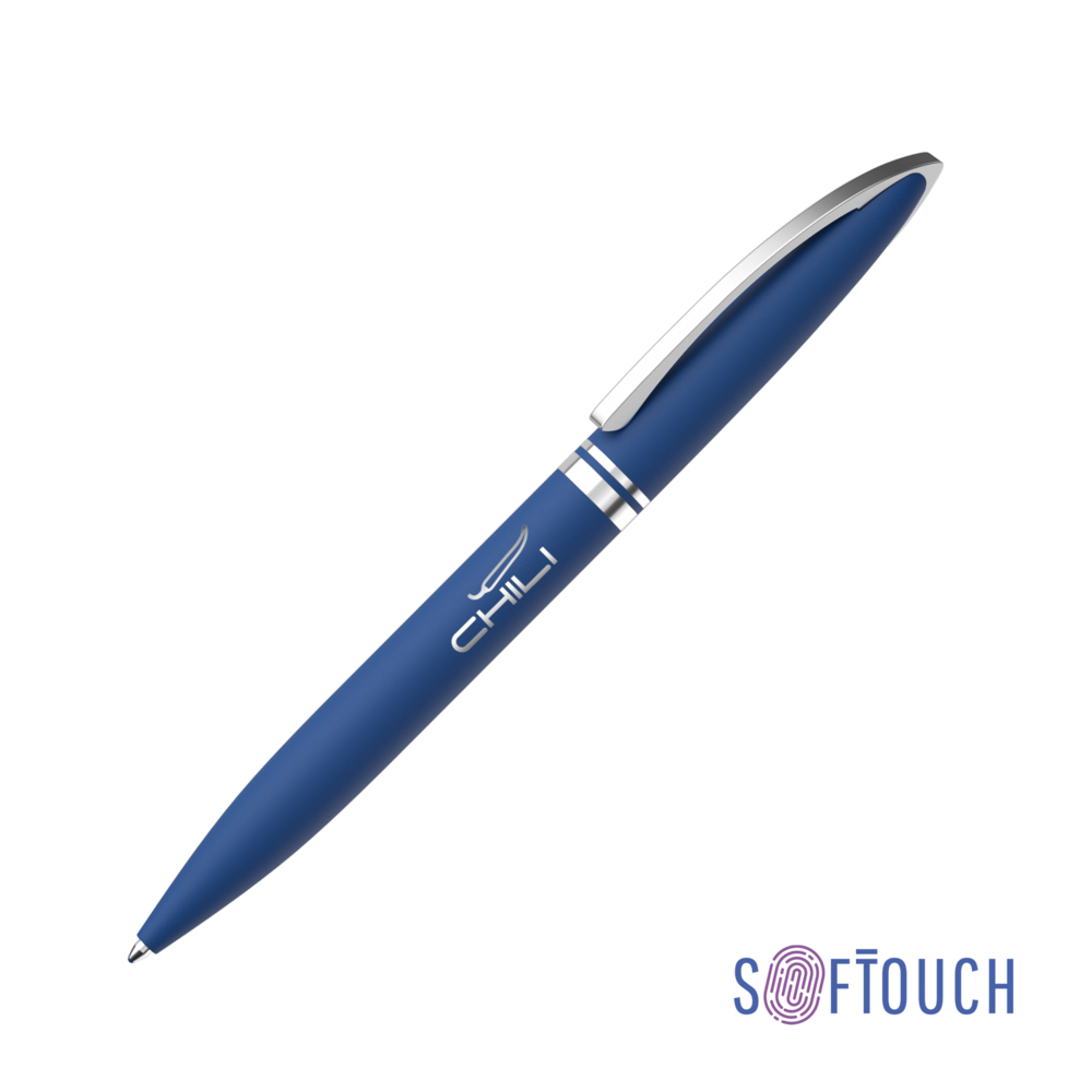 6825-21S&nbsp;449&nbsp;Ручка шариковая "Rocket", покрытие soft touch темно-синий&nbsp;145727