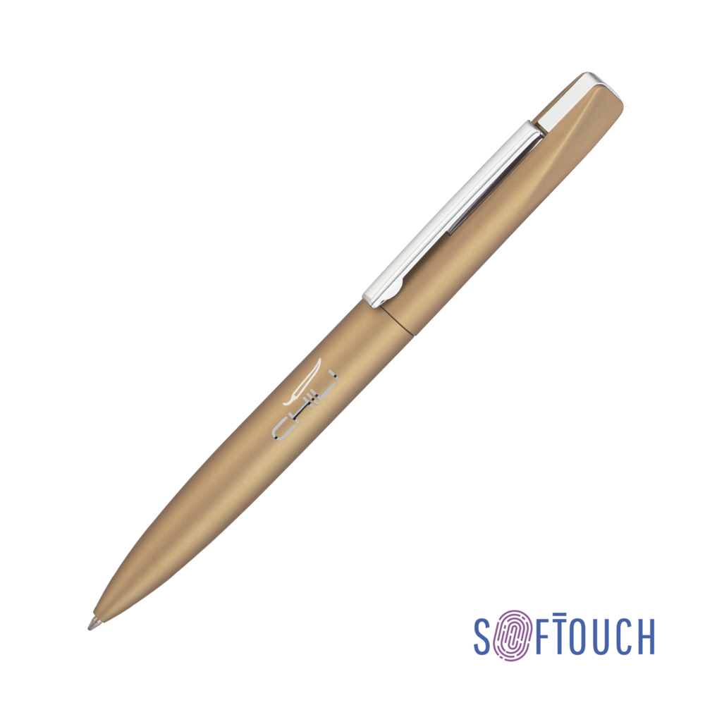 6827-GS&nbsp;369&nbsp;Ручка шариковая "Mercury", покрытие soft touch золотистый&nbsp;143308