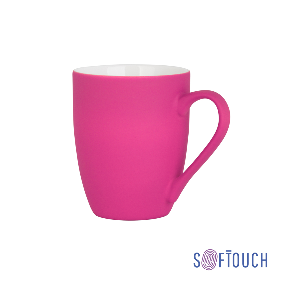 2130-24&nbsp;399&nbsp;Кружка "Trend", покрытие soft touch фуксия&nbsp;145526