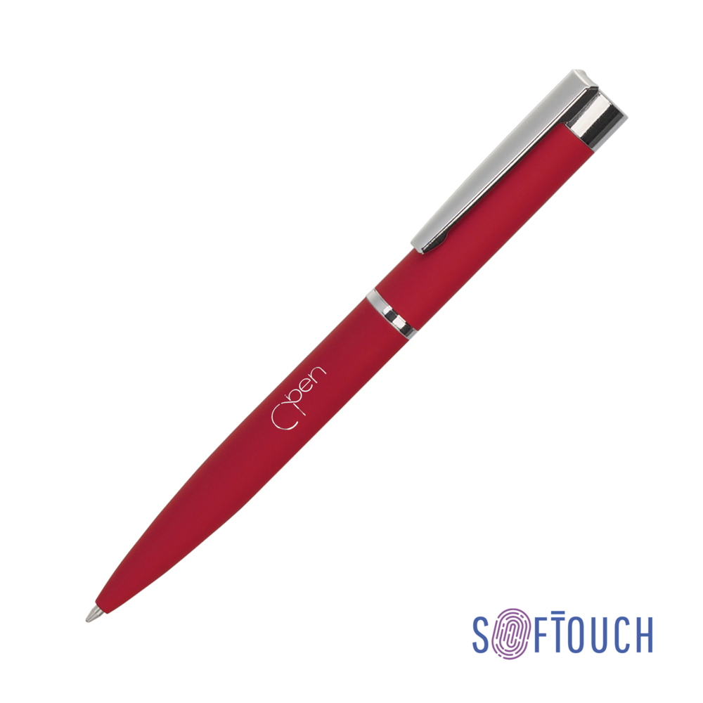 7418-4S&nbsp;229&nbsp;Ручка шариковая "Alice", покрытие soft touch красный&nbsp;145550