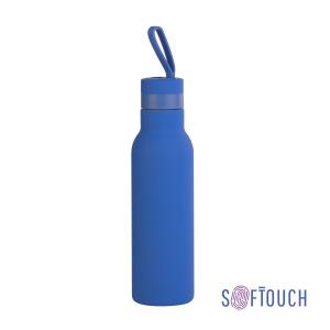 6358-2&nbsp;1139&nbsp;Бутылка для воды "Фитнес", покрытие soft touch, 0,7 л. синий&nbsp;145640