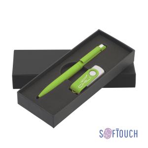 6877-63S/16Gb&nbsp;2098&nbsp;Набор ручка + флеш-карта 16 Гб в футляре, покрытие soft touch зеленое яблоко&nbsp;145437