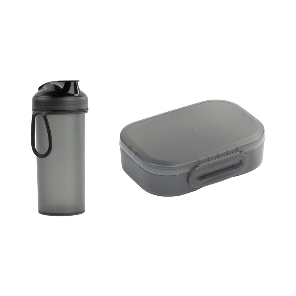 2693-3&nbsp;829&nbsp;Набор "Eat&Drink box": стакан, ланч-бокс черный&nbsp;243092