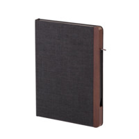 7464-3&nbsp;1489&nbsp;Блокнот с ручкой в ореховом магнитном пенале черный&nbsp;273008