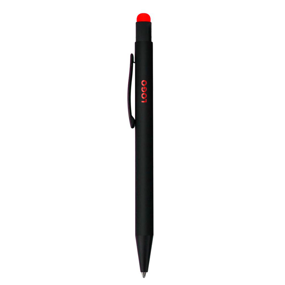 TC-141.0204&nbsp;99&nbsp;Ручка шариковая Raven (черная с красным)&nbsp;242600