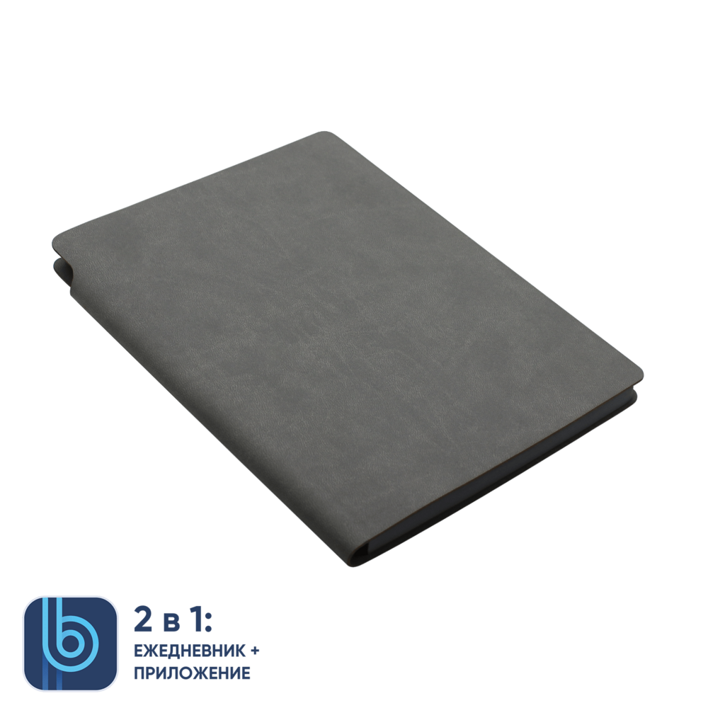 TC-750.14&nbsp;999&nbsp;Ежедневник Bplanner.04 (серый)&nbsp;241285