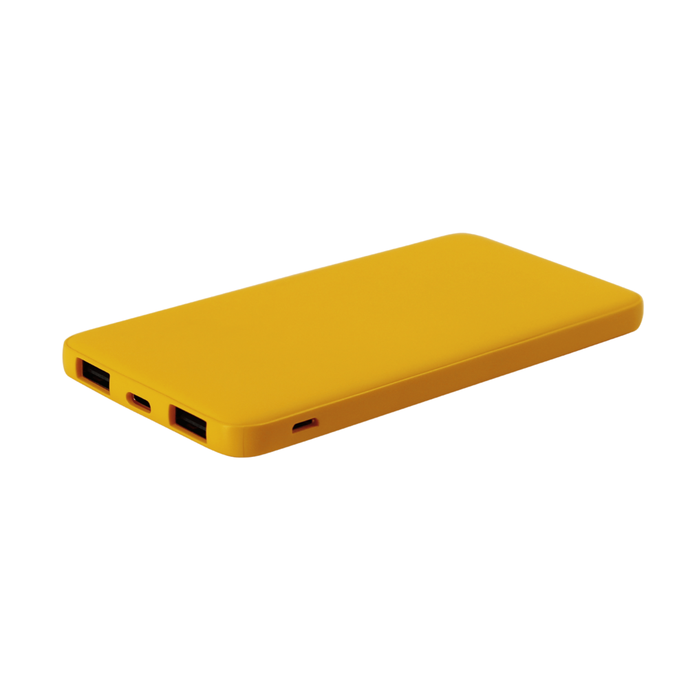 TC-724.05&nbsp;1350&nbsp;Внешний аккумулятор Bplanner Power 1 ST, софт-тач, 5000 mAh (Желтый)&nbsp;241205