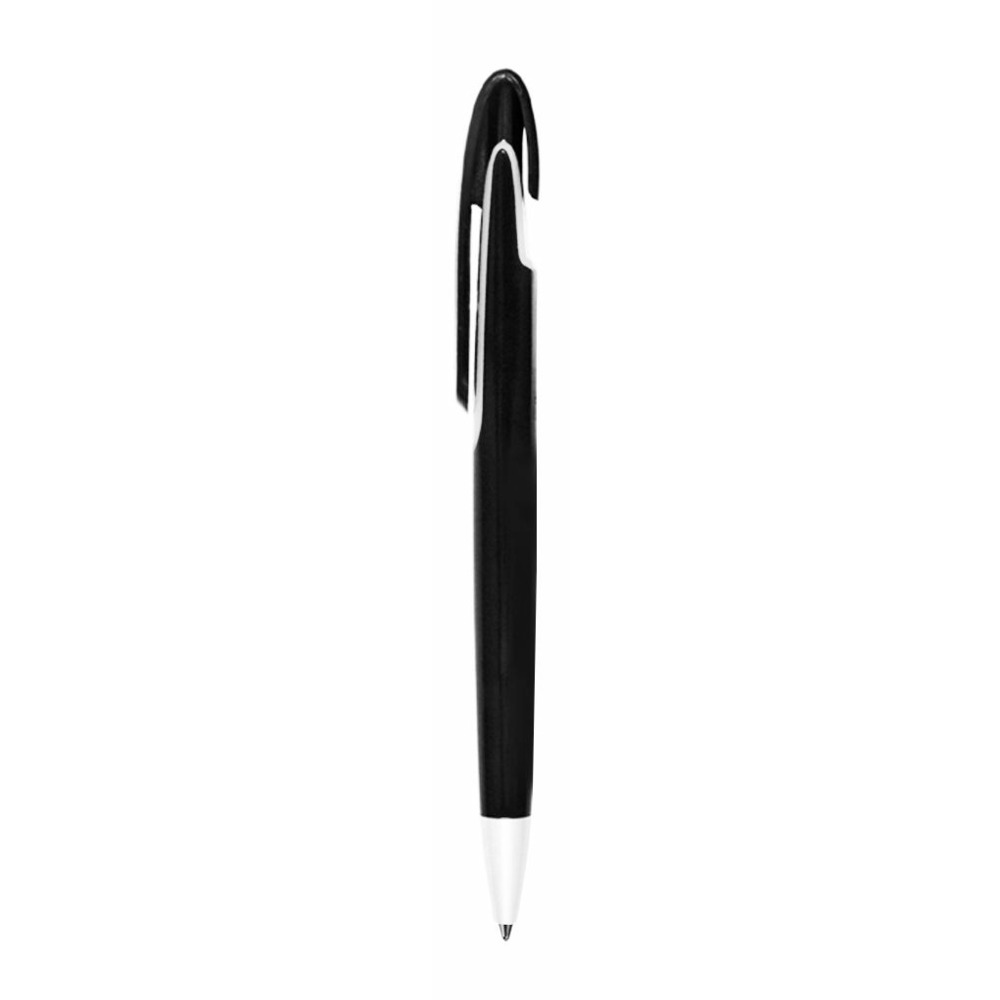 TC-136.0201&nbsp;15&nbsp;Ручка шариковая Black Fox (черная с белым)&nbsp;242569