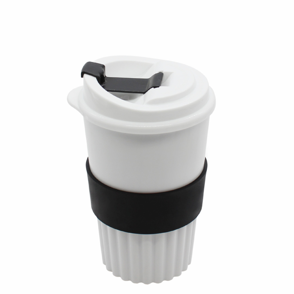 TC-270.02&nbsp;593&nbsp;Стакан Classic White Green Line, 350 мл (черный)&nbsp;242460