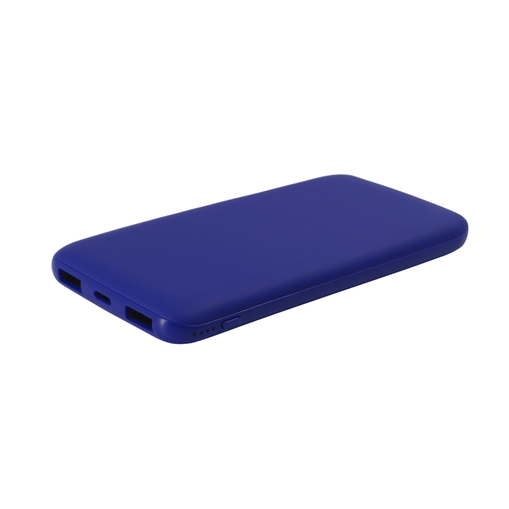 TC-725.03&nbsp;1850&nbsp;Внешний аккумулятор Bplanner Power 2 ST, софт-тач, 10000 mAh (Синий)&nbsp;241209