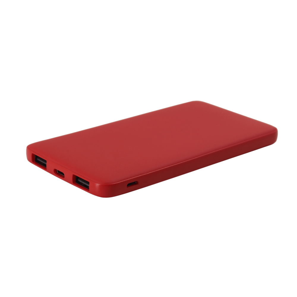 TC-724.04&nbsp;1350&nbsp;Внешний аккумулятор Bplanner Power 1 ST, софт-тач, 5000 mAh (Красный)&nbsp;241204