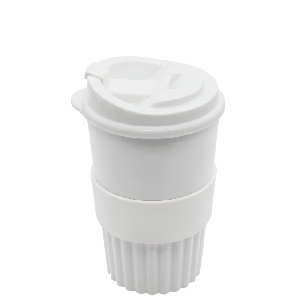 TC-270.01&nbsp;593&nbsp;Стакан Classic White Green Line, 350 мл (белый)&nbsp;242459