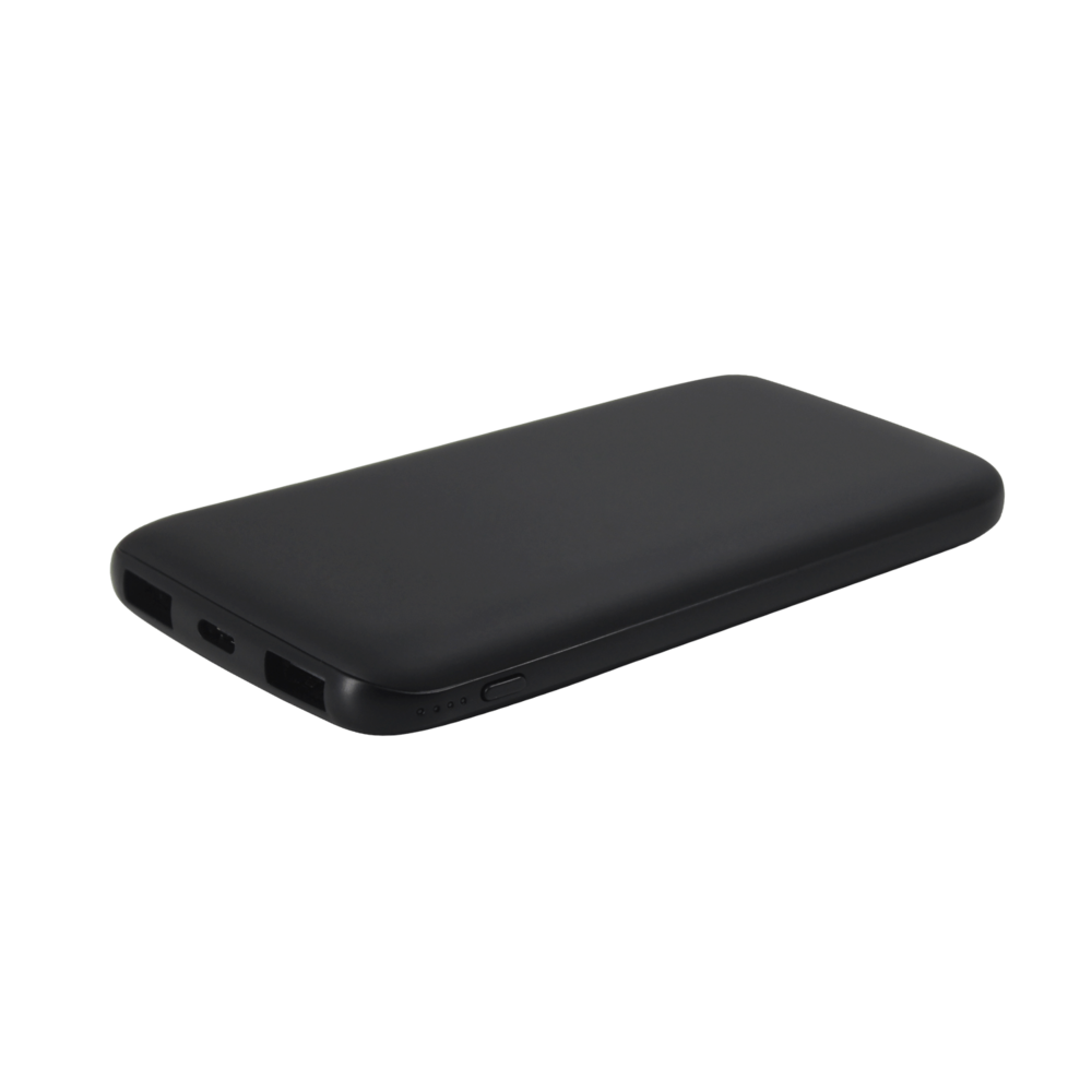 TC-725.02&nbsp;1850&nbsp;Внешний аккумулятор Bplanner Power 2 ST, софт-тач, 10000 mAh (Черный)&nbsp;241208