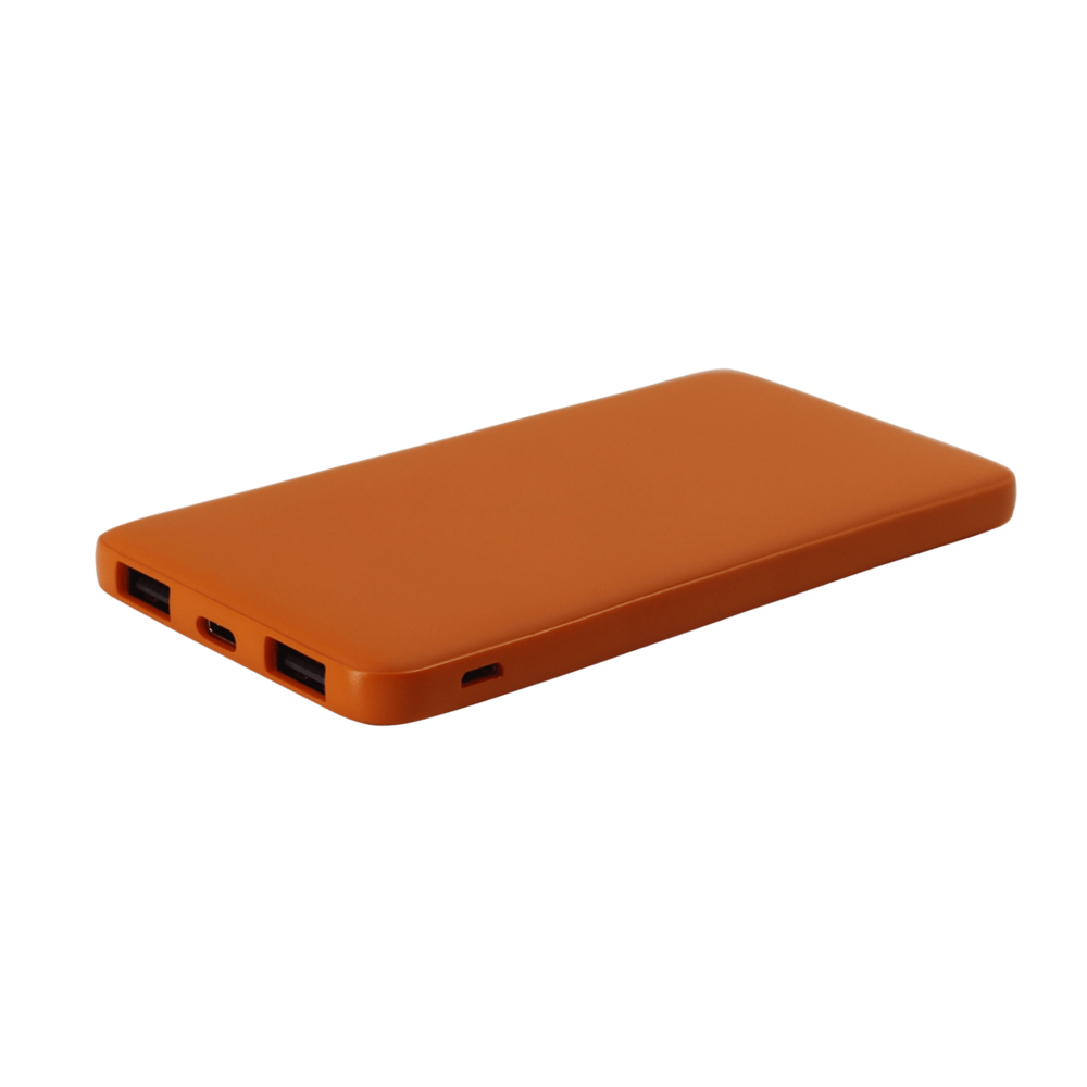 TC-724.08&nbsp;1350&nbsp;Внешний аккумулятор Bplanner Power 1 ST, софт-тач, 5000 mAh (Оранжевый)&nbsp;241206