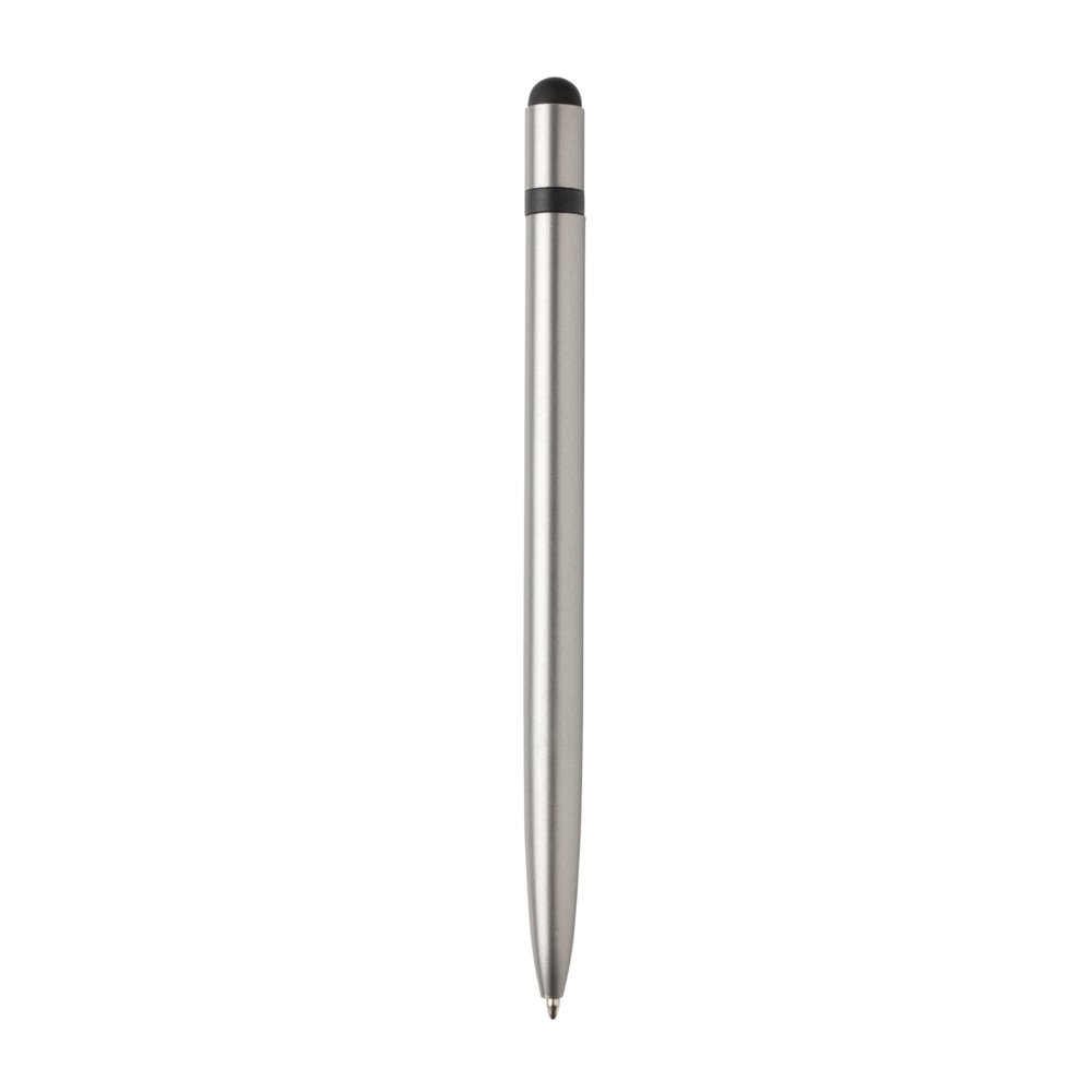 P610.889&nbsp;140&nbsp;Металлическая ручка-стилус Slim, серый&nbsp;93498