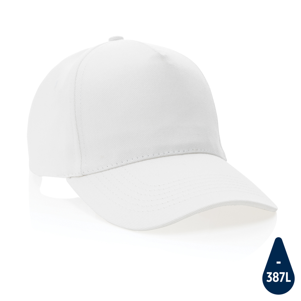 P453.313&nbsp;726&nbsp;Бейсболка Impact из переработанного хлопка AWARE™, 5 клиньев, 280 г/м2&nbsp;139528