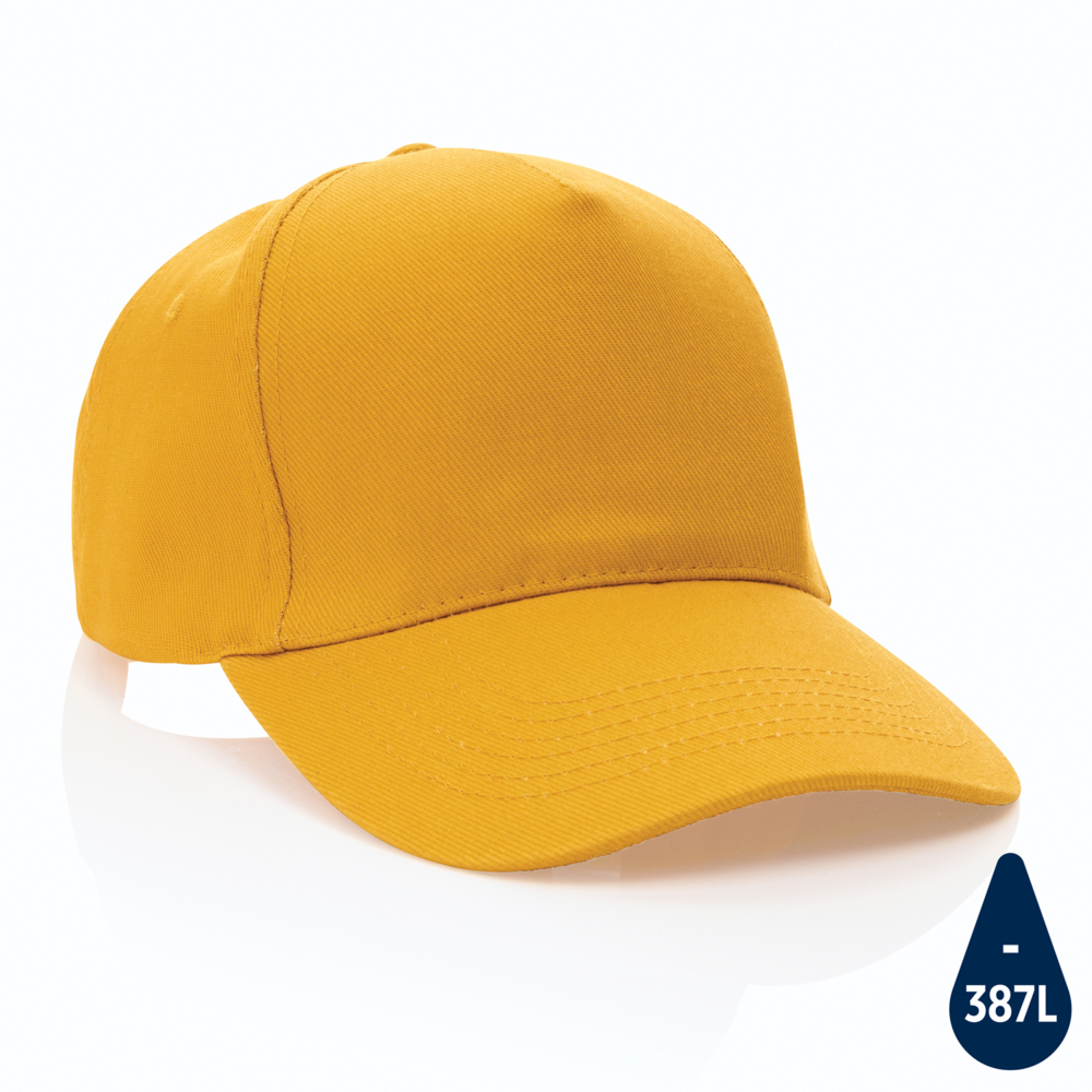P453.316&nbsp;726&nbsp;Бейсболка Impact из переработанного хлопка AWARE™, 5 клиньев, 280 г/м2&nbsp;139525